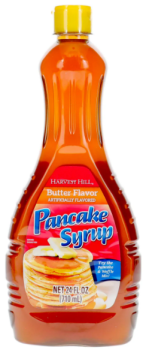 HARVEST HILL 'Butter Flavor' Artificially Flavored Pancake Syrup 710ml Import USA